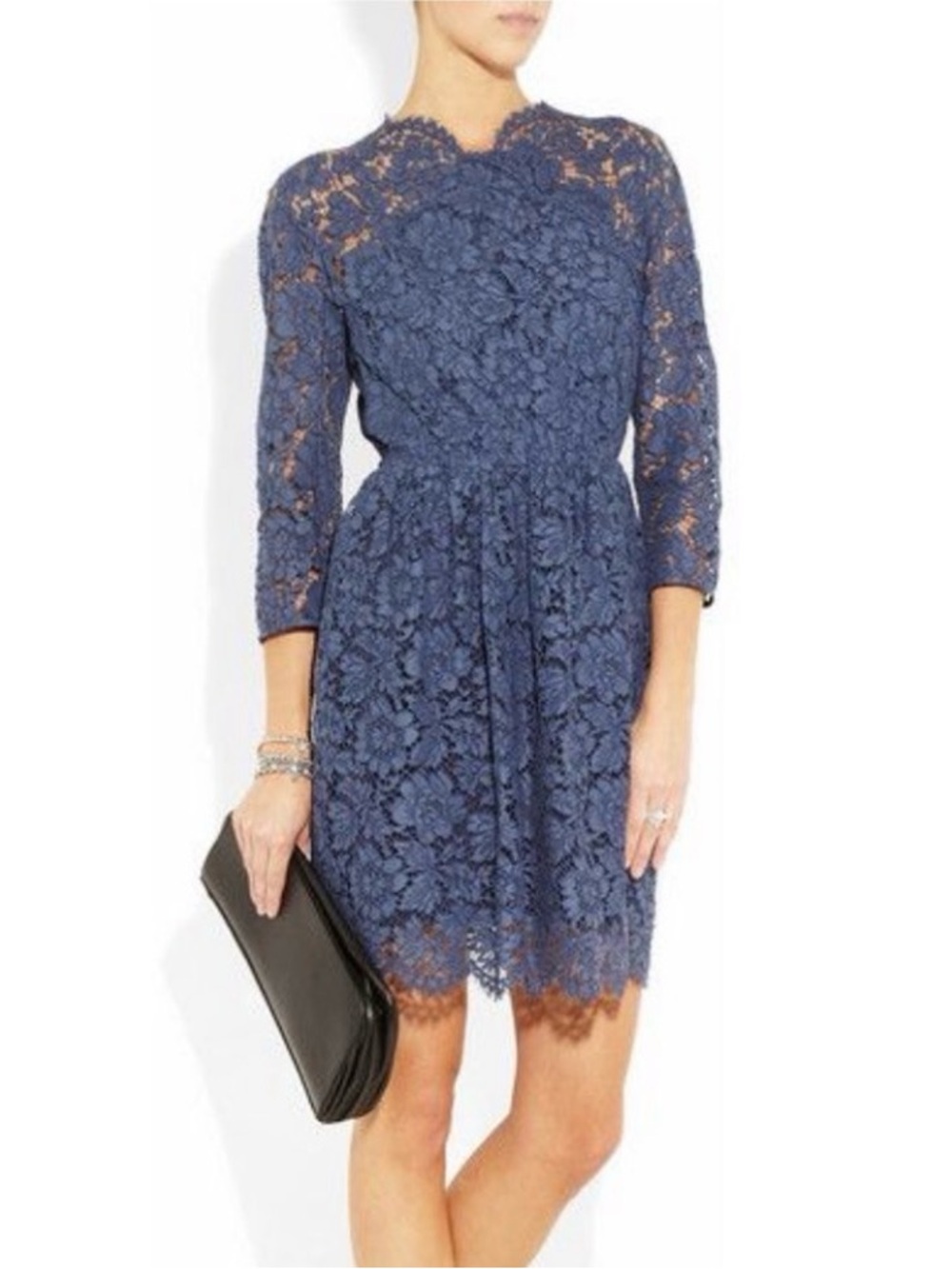 Carven Runway Lace Dress